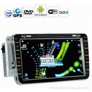 2 DIN Android Car DVD Player for Volkswagen Car with GPS, 8 Inch TFT LCD Touch Screen, Can Bus, WiFi and 3G Internet Access (JH_CDP_106)